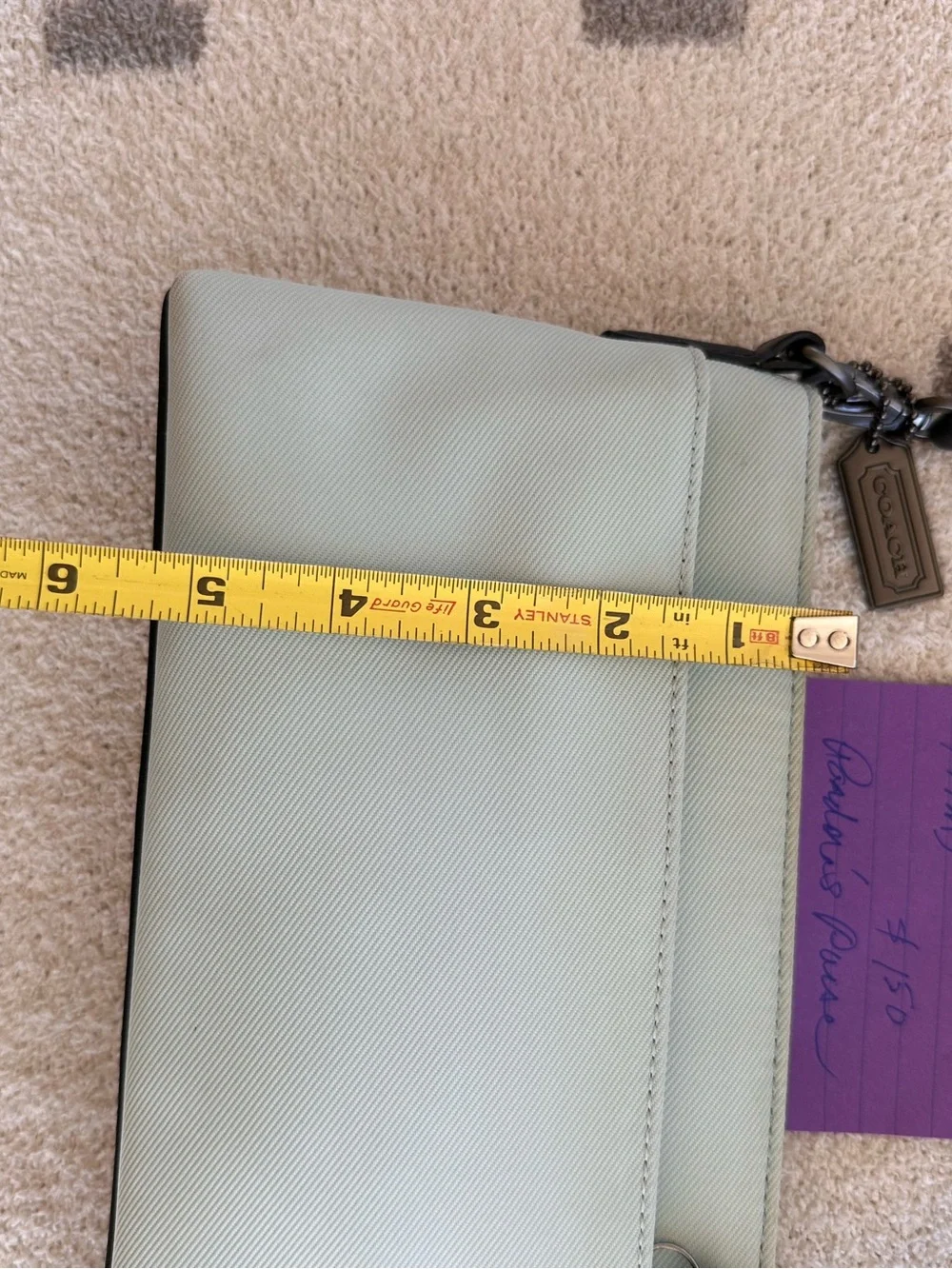 Vintage coach shoulder bag year 2000